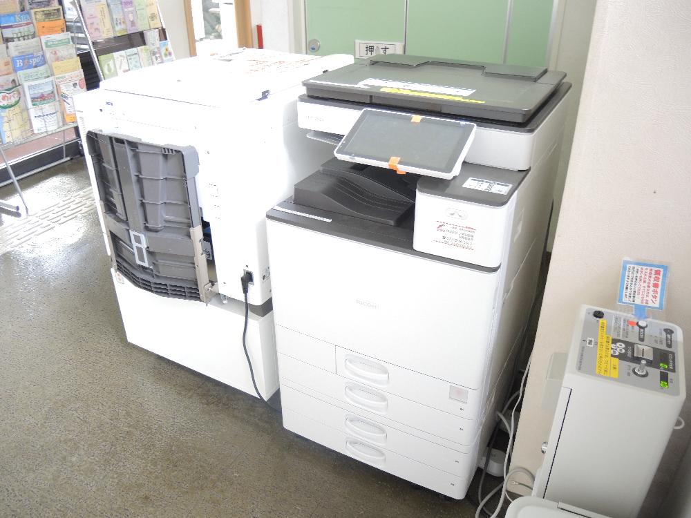 印刷機・コピー機（カラー、白黒）の写真