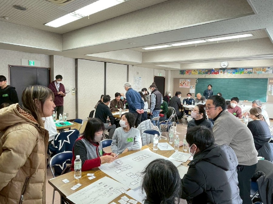 避難所運営訓練風景_1