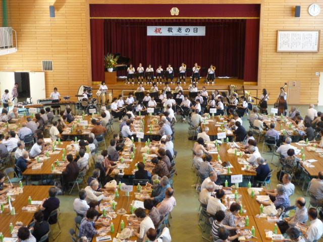 渋川学区敬老会《昨年の模様》