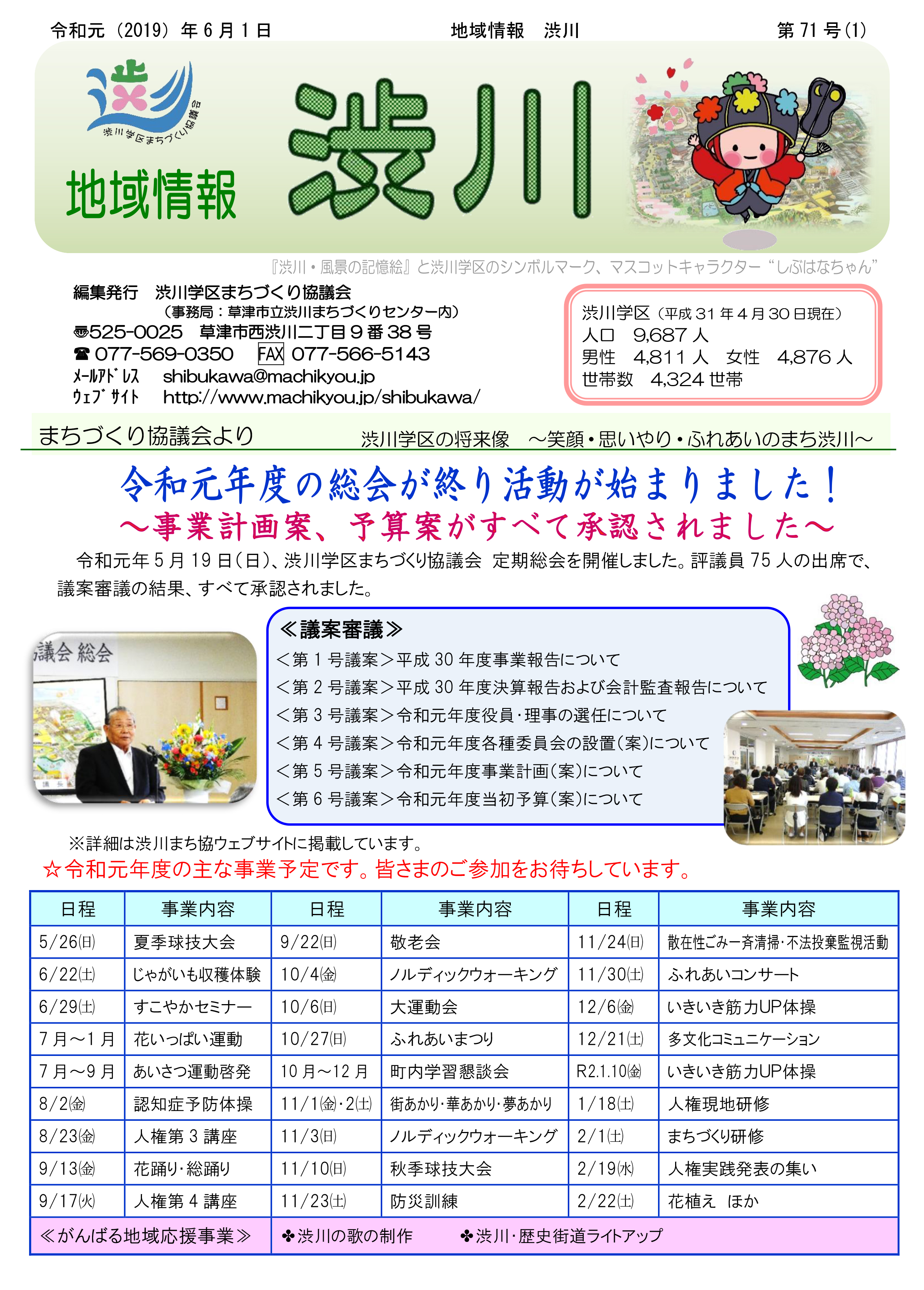 第71号 〔令和元（2019）年6月1日発行〕